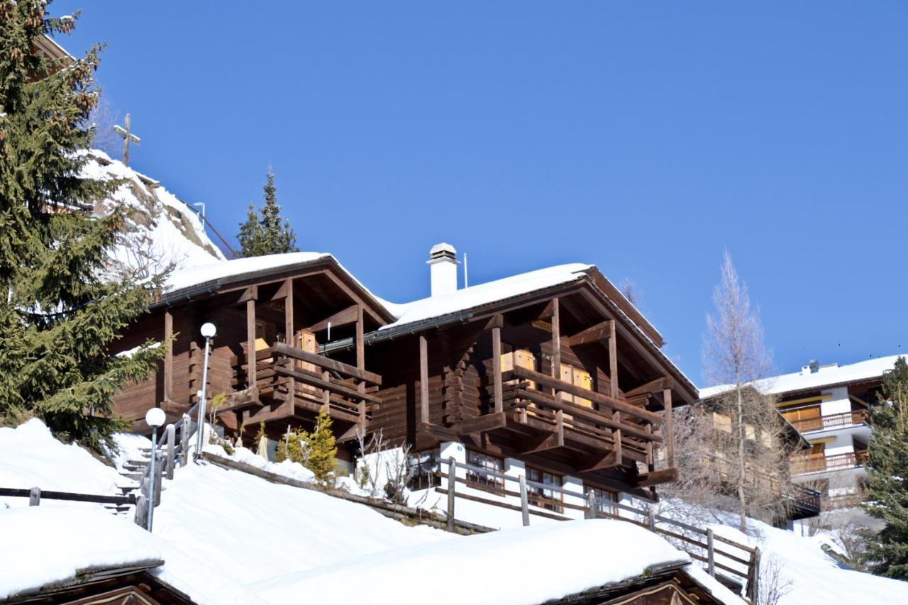 Chalet Abraxas With Astonishing View - Grimentz Villa Exterior foto